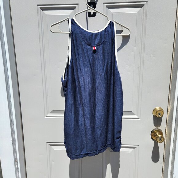 Tracksmith Van Cortlandt Singlet - Mens S - Navy - Picture 2 of 5